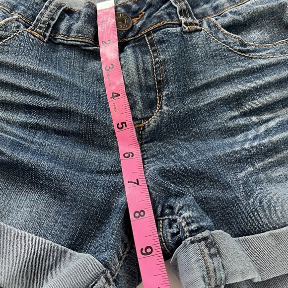 Cest TOI Women's Jean Shorts Dark Wash Siz M - Picture 9 of 9